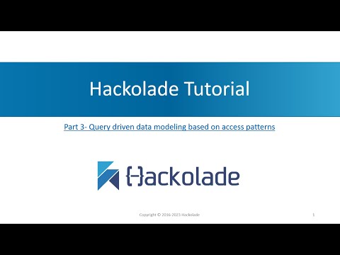 Part 3: Query-driven data modeling based on access patterns | Hackolade ...